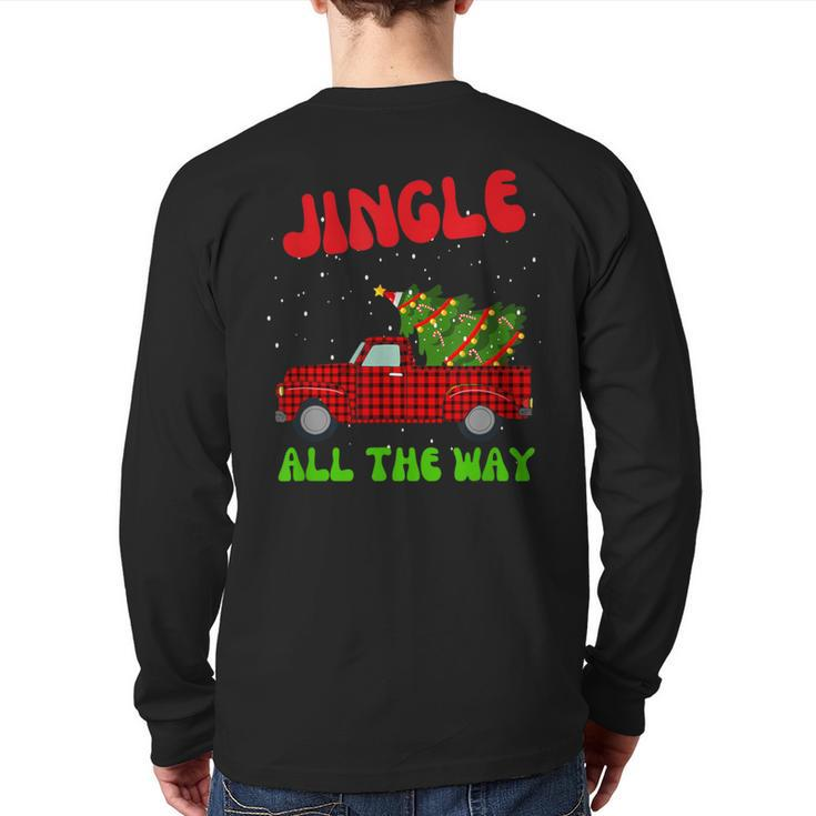Jingle All The Way Xmas Back Print Long Sleeve T-shirt