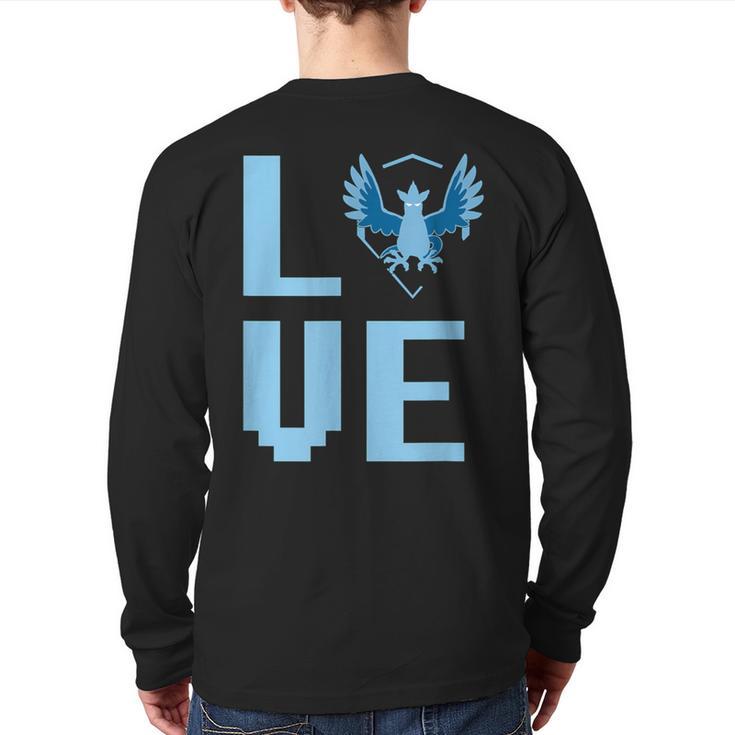 Love - Go Mystic Team Back Print Long Sleeve T-shirt