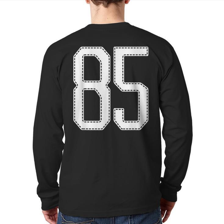 Official Team League 85 Jersey Number 85 Sports Jersey Back Print Long Sleeve T-shirt