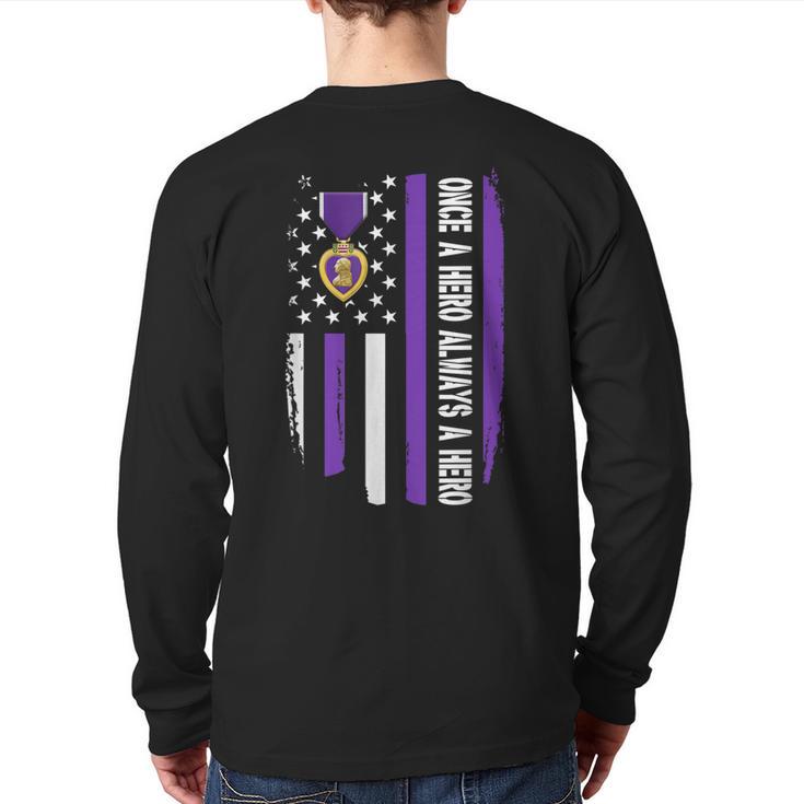 Purple Heart Red Emb Tee Women main image 0