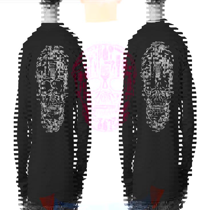 Sugar Skull Hair Stylist Barber Scissors T-Shirt Sugar Skull Hair Stylist Barber Scissors T-Shirt