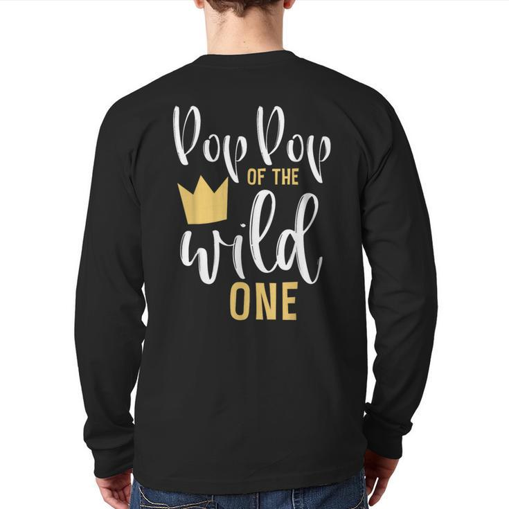 Of The Wild One 1St Birthday First Thing Matching Back Print Long Sleeve T-shirt