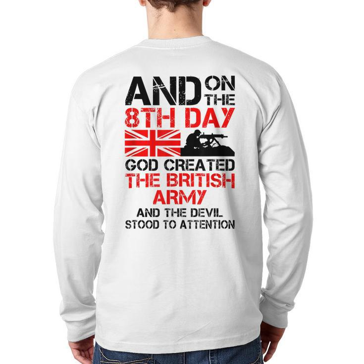 The British Army Veteran Army Back Print Long Sleeve T-shirt