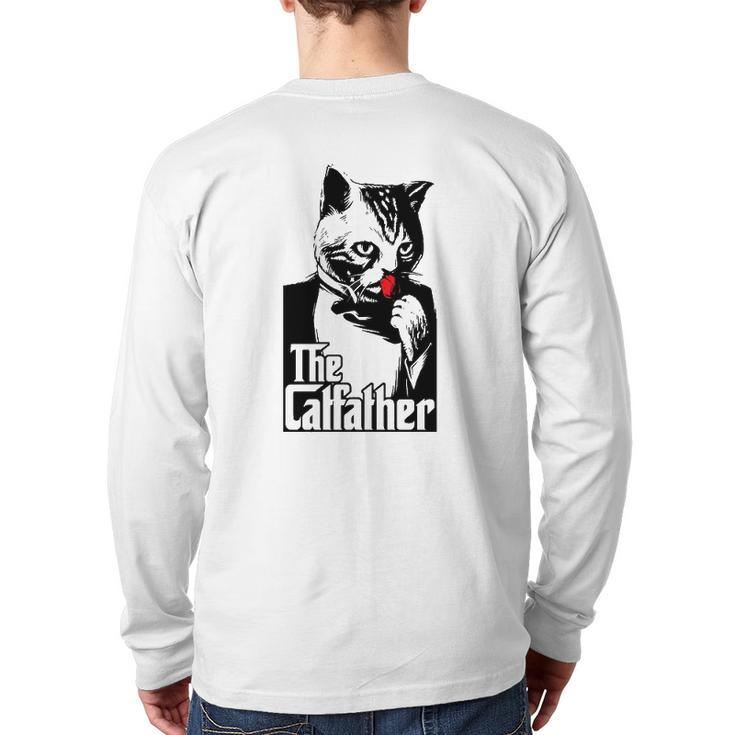 The Catfather Parody Back Print Long Sleeve T-shirt