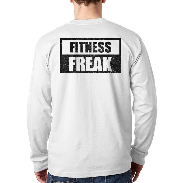 Fitness Freak Training Gym For Workout Back Print Long Sleeve T-shirt