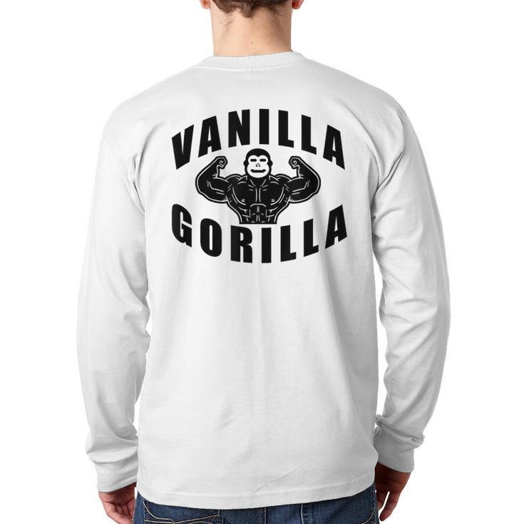 Vanilla Gorilla Muscle Back Print Long Sleeve T-shirt