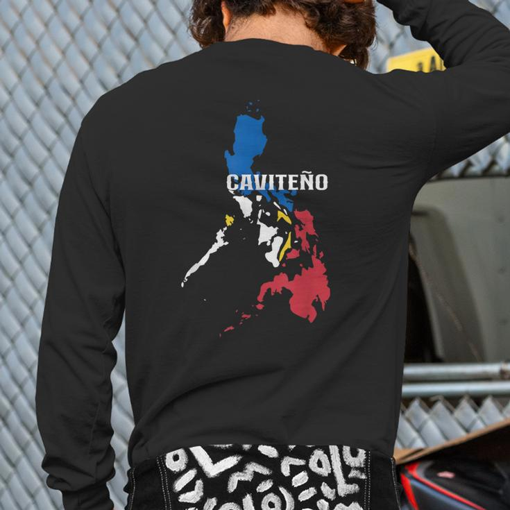 Caviteno For Cavite Filipinos And Filipinas Back Print Long Sleeve T-shirt
