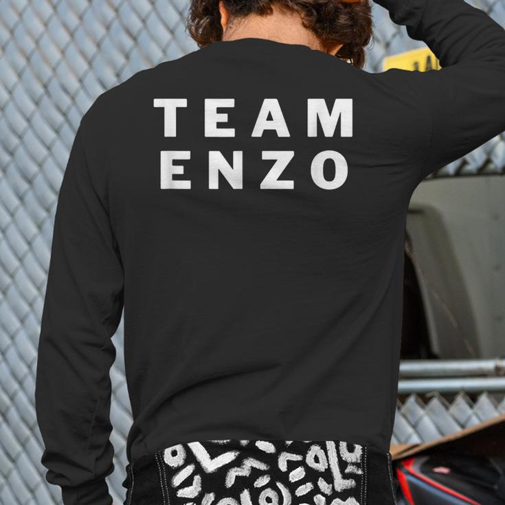 Team Enzo Allstars Back Print Long Sleeve T-shirt