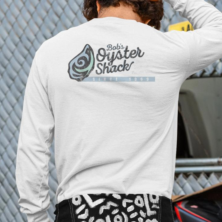 Bob's Oyster Shack Shuck Me Suck Me Eat Me RawBack Print Long Sleeve T-shirt