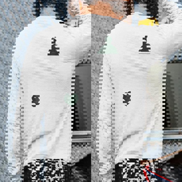 Red Friday Keeping Grandpa Close To Heart Back Print Long Sleeve T-shirt Red Friday Keeping Grandpa Close To Heart Back Print Long Sleeve T-shirt