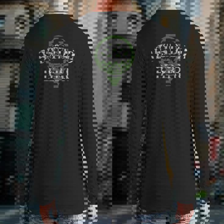 Best Dad By Par Father's Day Golf Lover Papa Golfer Back Print Long Sleeve T-shirt Best Dad By Par Father's Day Golf Lover Papa Golfer Back Print Long Sleeve T-shirt