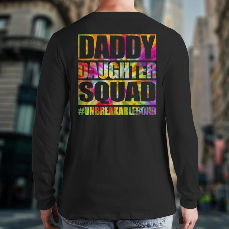Daddy And Daughter Matching Father Daughter Squad Back Print Long Sleeve T-shirt