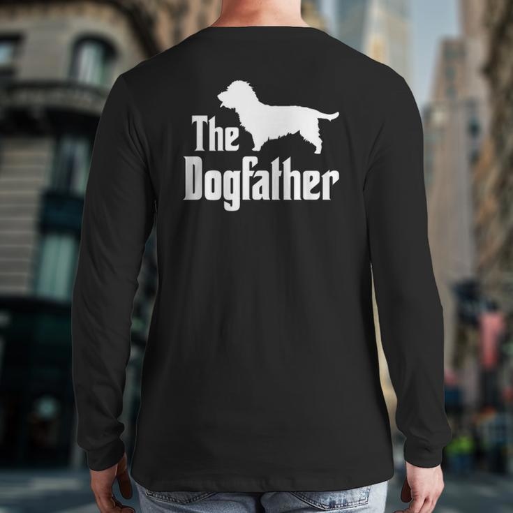 The Dogfather Dog Glen Of Imaal Terrier Back Print Long Sleeve T-shirt