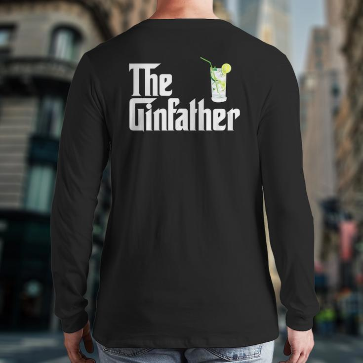 The Gin Father Gin And Tonic Back Print Long Sleeve T-shirt