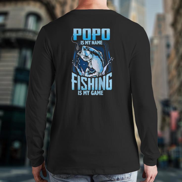 Papa is My Name Fishing is My Game Shirt, Father's Day Shirts Men