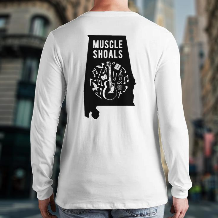 Muscle Shoals Alabama Christian Soul Music Back Print Long Sleeve T-shirt