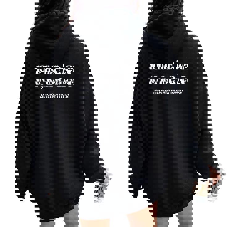 Beer Drinking More Beer Women Oversized Hoodie Back Print