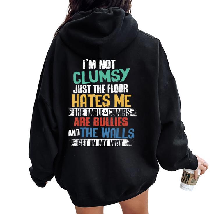 "Normal Isn't Coming Back" Graphic Hoodie - Oversized Men's Pullover Hoodie (D-wine, Medium) - View #9