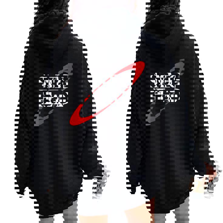 Smeg Head Red Dwarf Women Oversized Hoodie Back Print Smeg Head Red Dwarf Women Oversized Hoodie Back Print