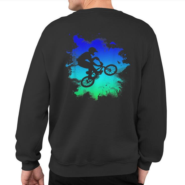 Bmx Bike For Riders Sweatshirt Back Print