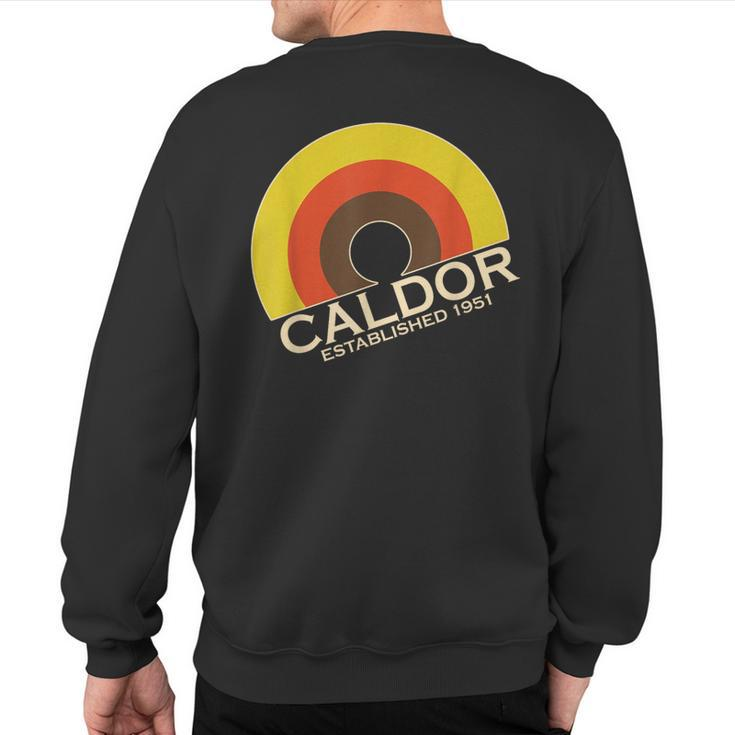 Caldor Department Store Vintage New England Retro Sweatshirt Back Print