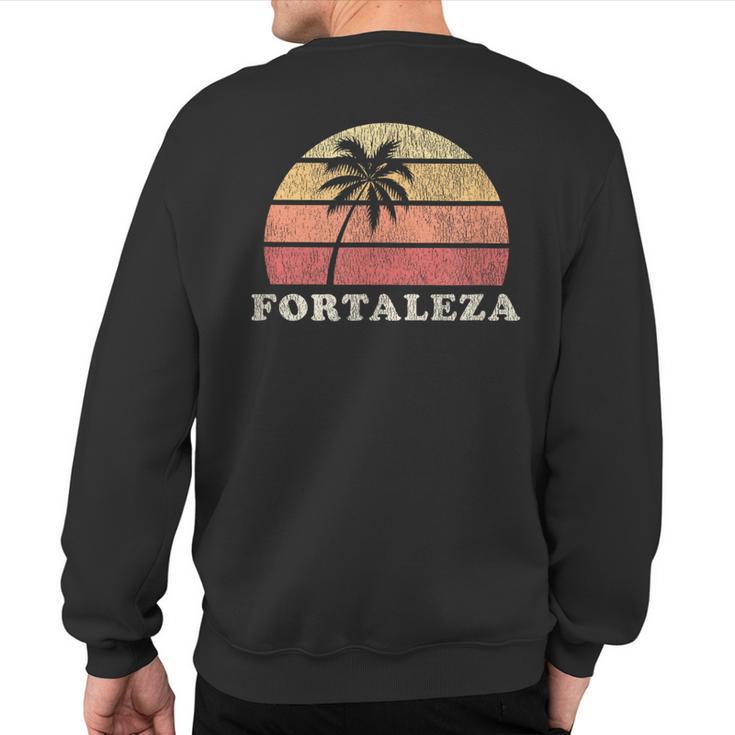 Fortaleza Vintage 70S Retro Throwback Sweatshirt Back Print