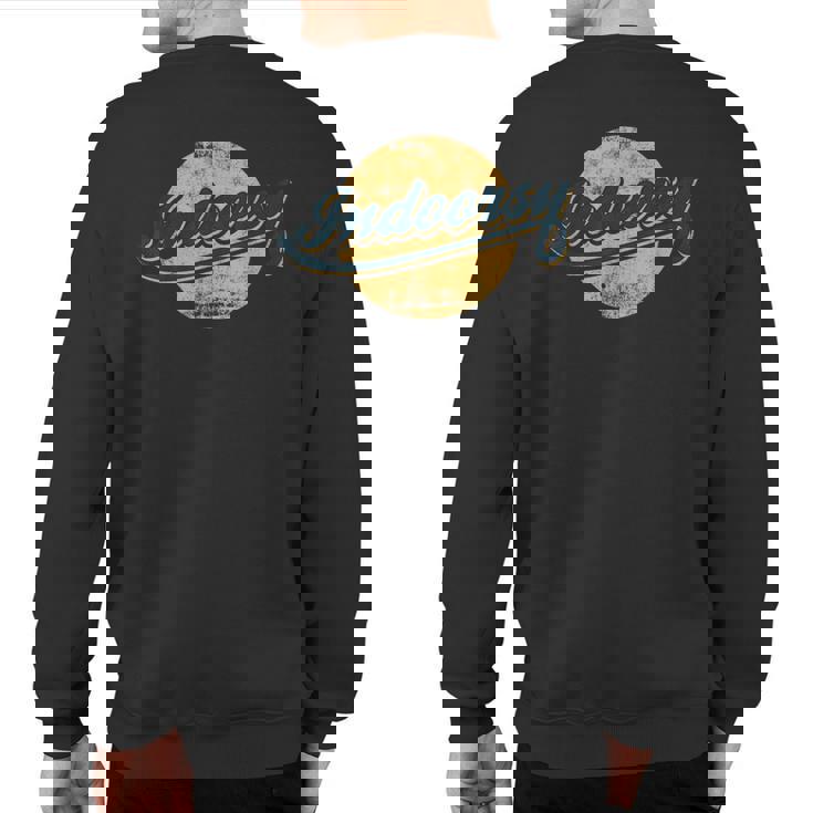 Indoorsy Introverts Introverts Quotes Sweatshirt Back Print