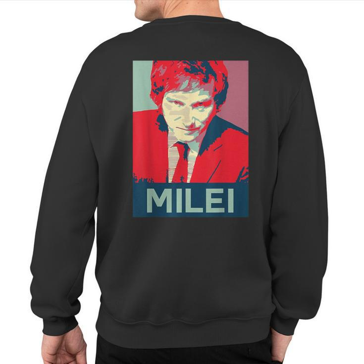 Javier Milei Presidente 2023 Sweatshirt Back Print