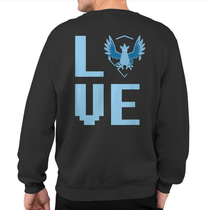 Love - Go Mystic Team Sweatshirt Back Print