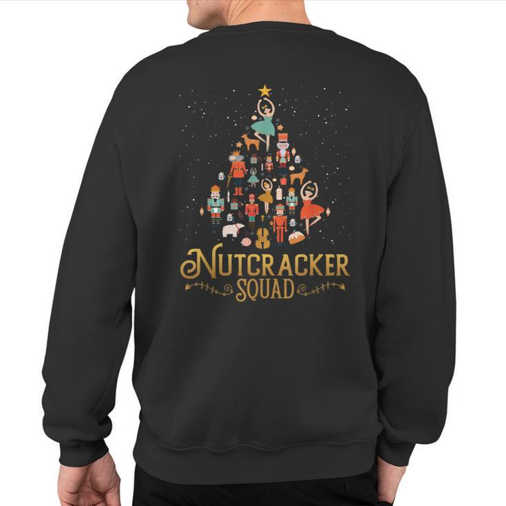 Nutcracker Squad Ballet Dance Lovely Christmas Sweatshirt Back Print