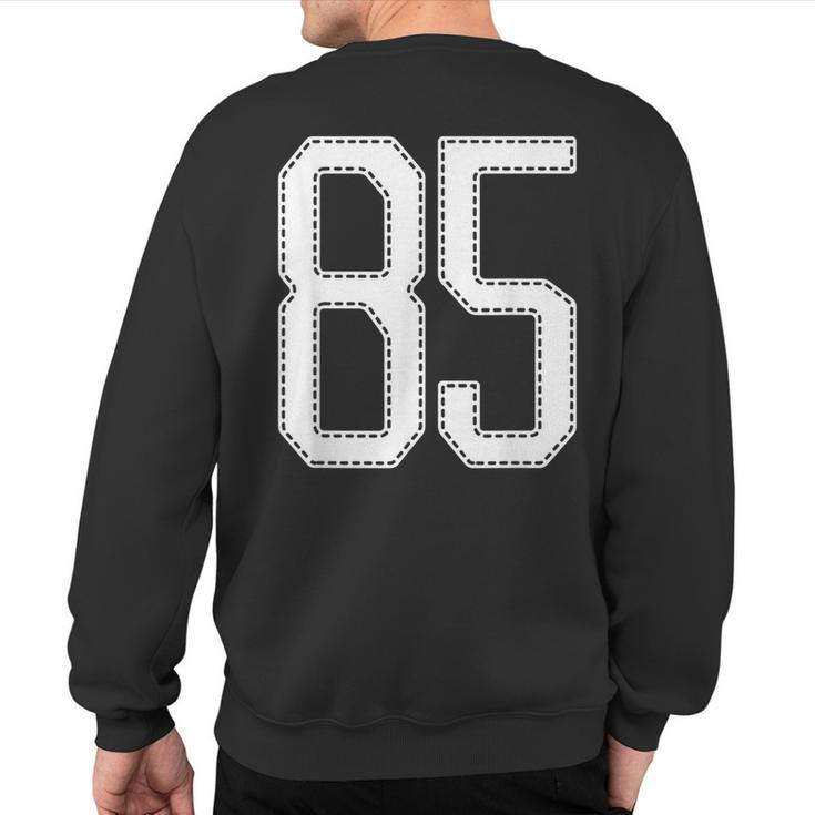 Official Team League 85 Jersey Number 85 Sports Jersey Sweatshirt Back Print
