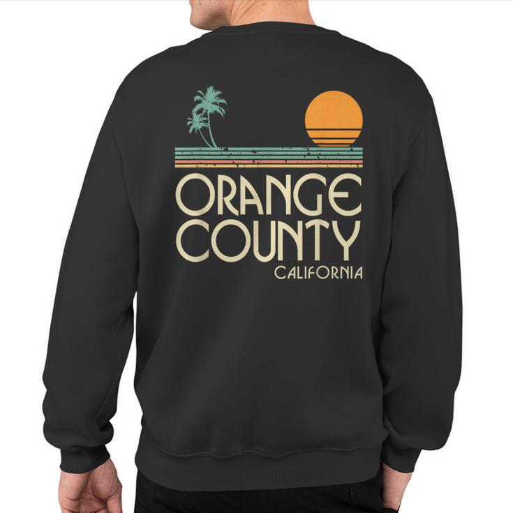 Orange County T Sweatshirt Back Print