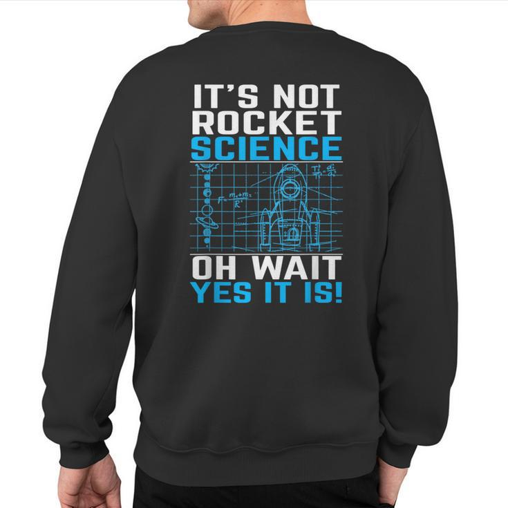 Rocket Science Rocket Science Sweatshirt Back Print