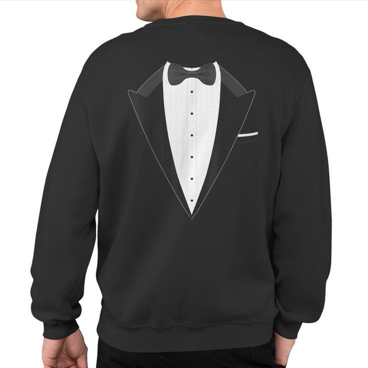 Tuxedo For Weddings And Special Occasions Sweatshirt Back Print