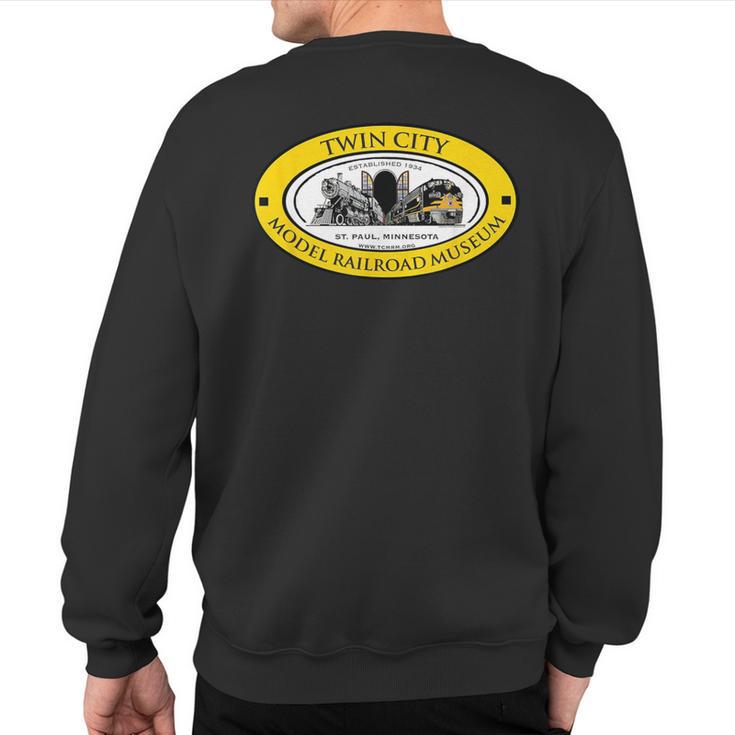 Twin City Model Railroad Museum Sweatshirt Back Print