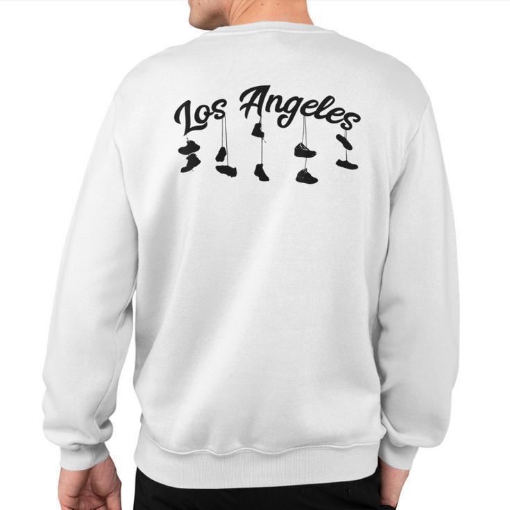 Los Angeles La Sneakers Lover Sweatshirt Back Print