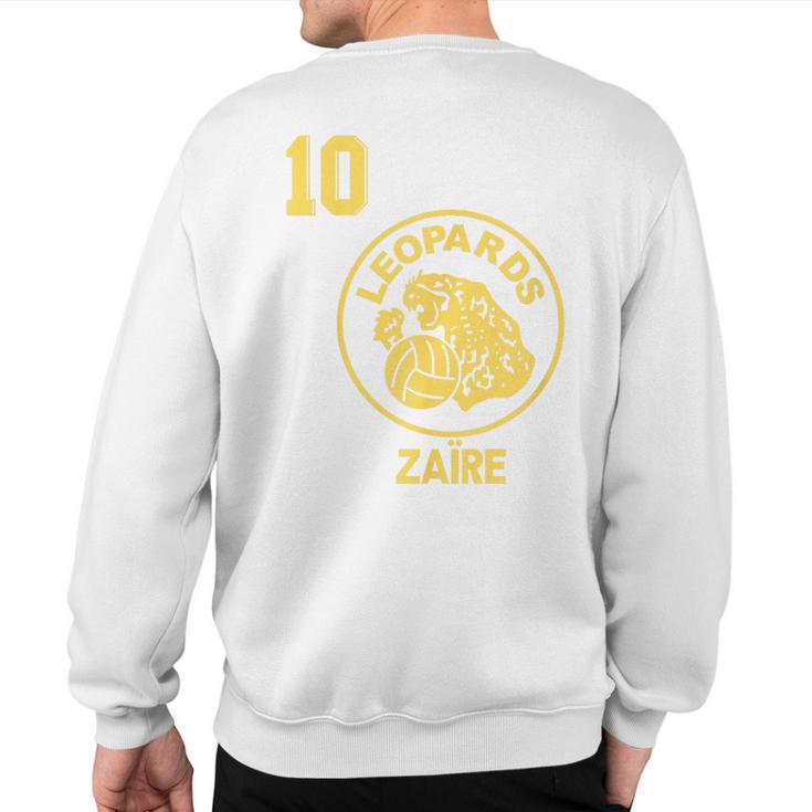 Retro Zaire Soccer Jersey 1974 Football Africa 10 Sweatshirt Back Print