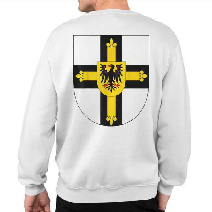 Teutonic Order Cross Sweatshirt Back Print