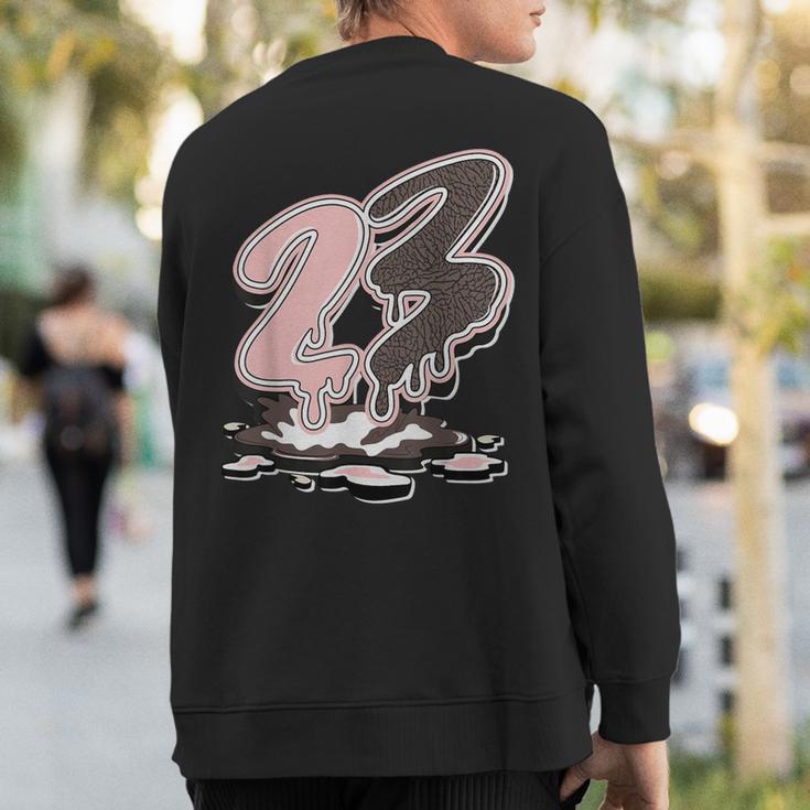 23 Drip Retro Neapolitan 3S Matching Sweatshirt Back Print