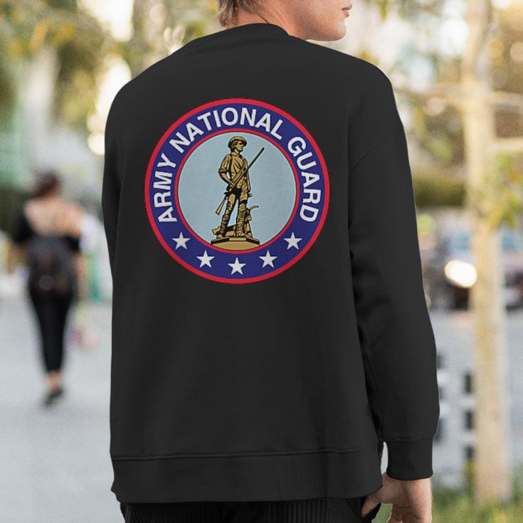 Army National Guard Military Veteran State Morale Sweatshirt Back Print