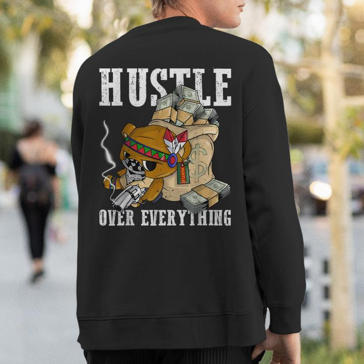 Bear Hustle Spirit Native American Edition Sweatshirt Back Print
