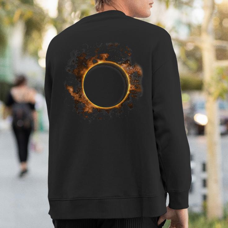 Graphic Total Solar Eclipse August 21 2017 Sweatshirt Back Print