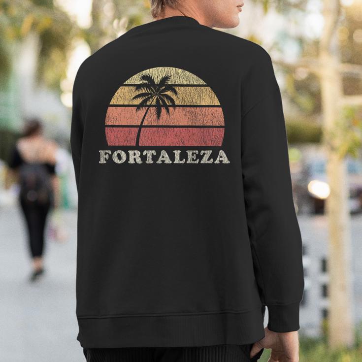 Fortaleza Vintage 70S Retro Throwback Sweatshirt Back Print