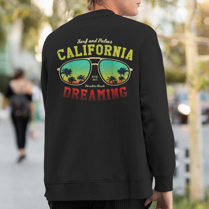 Los Angeles California Graphic Los Angeles Sweatshirt Back Print