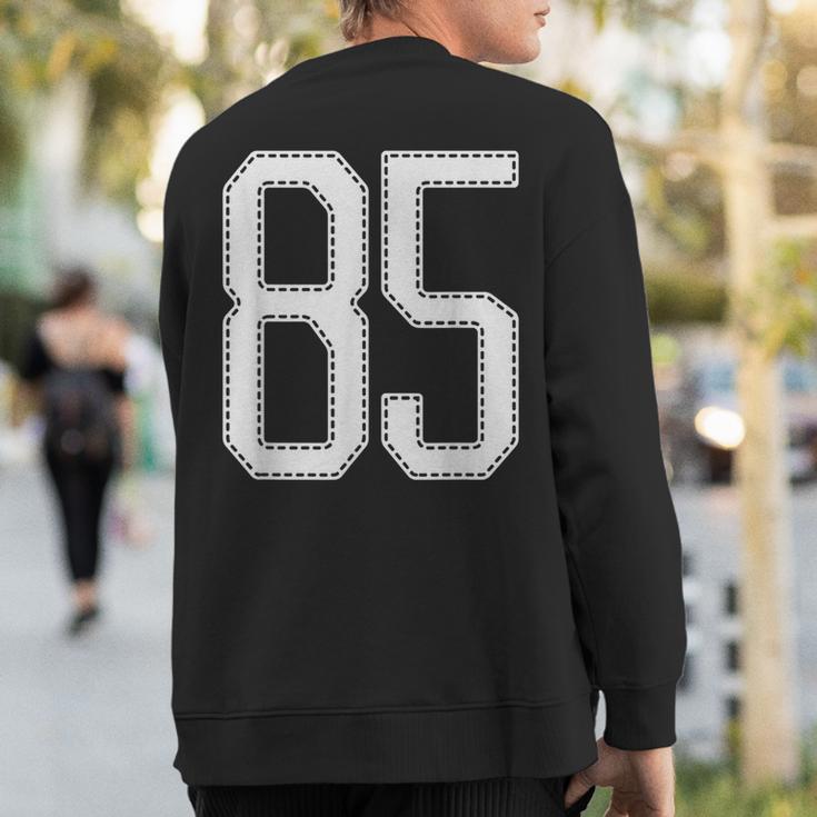 Official Team League 85 Jersey Number 85 Sports Jersey Sweatshirt Back Print