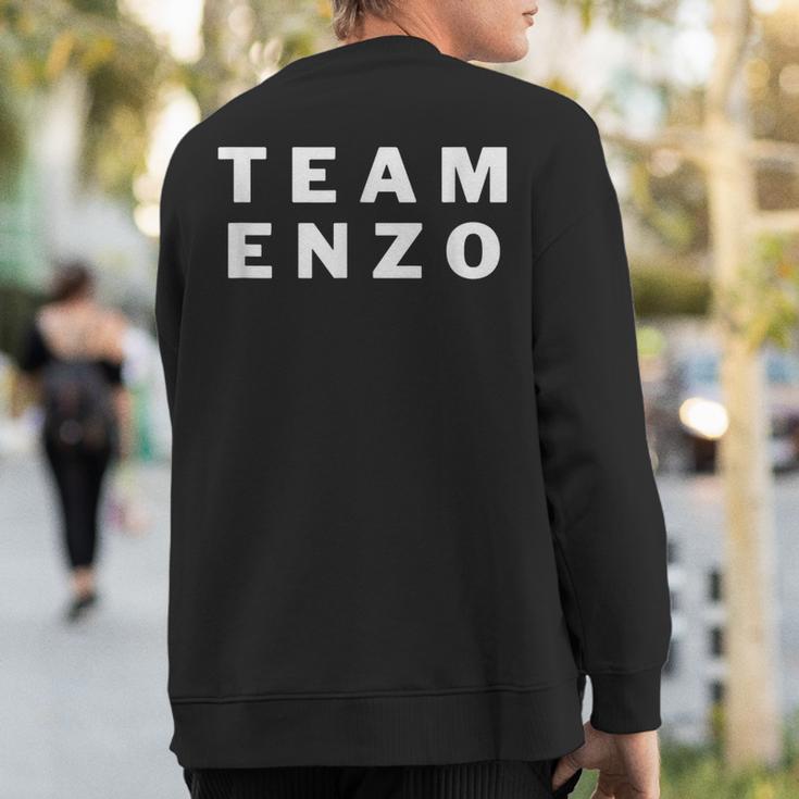 Team Enzo Allstars Sweatshirt Back Print