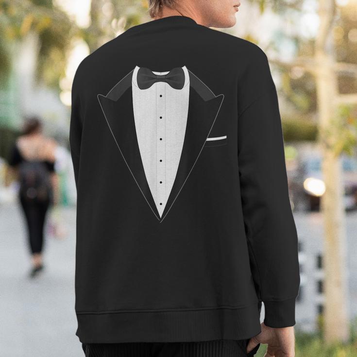 Tuxedo For Weddings And Special Occasions Sweatshirt Back Print