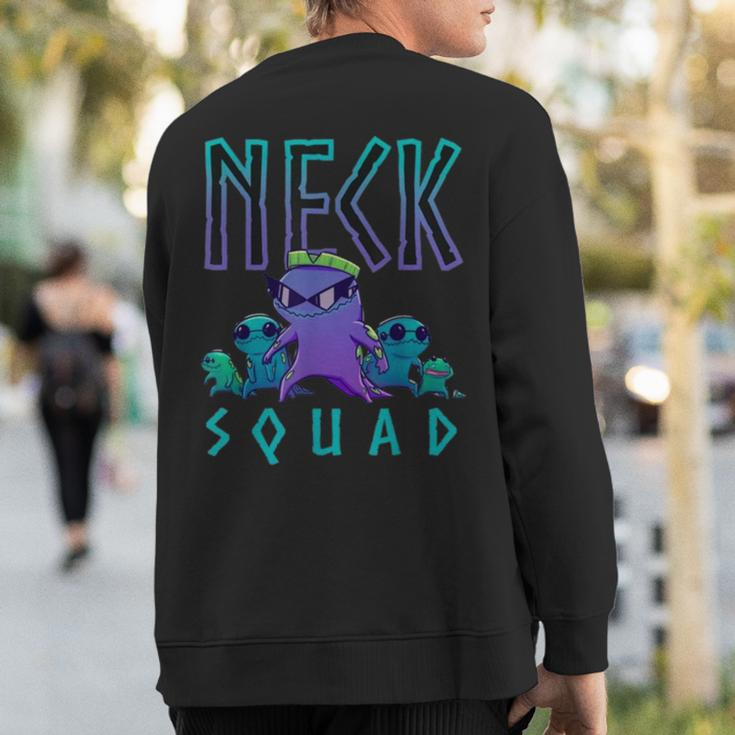 Valheim Neck Squad Sweatshirt Back Print