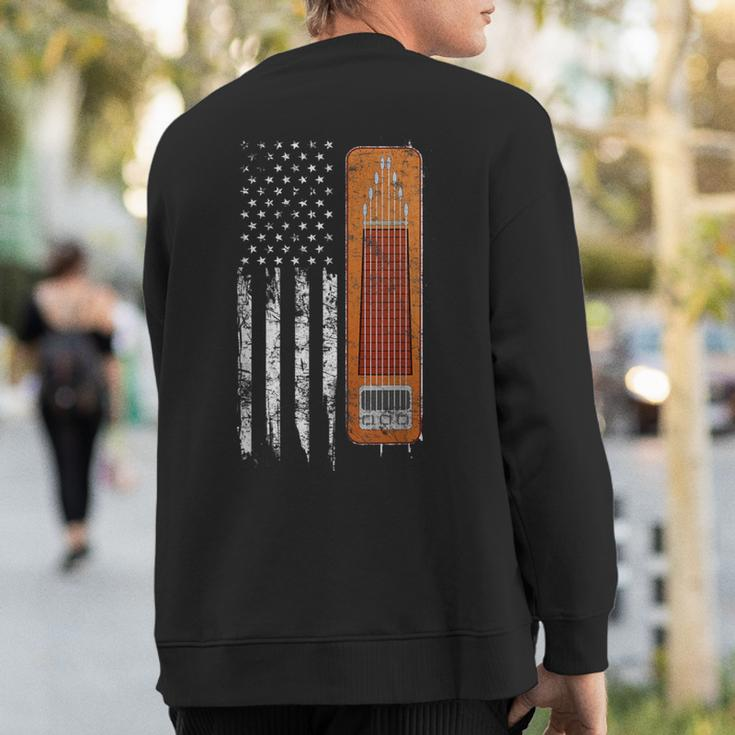 Vintage Pedal Sl American Us Flag Sweatshirt Back Print