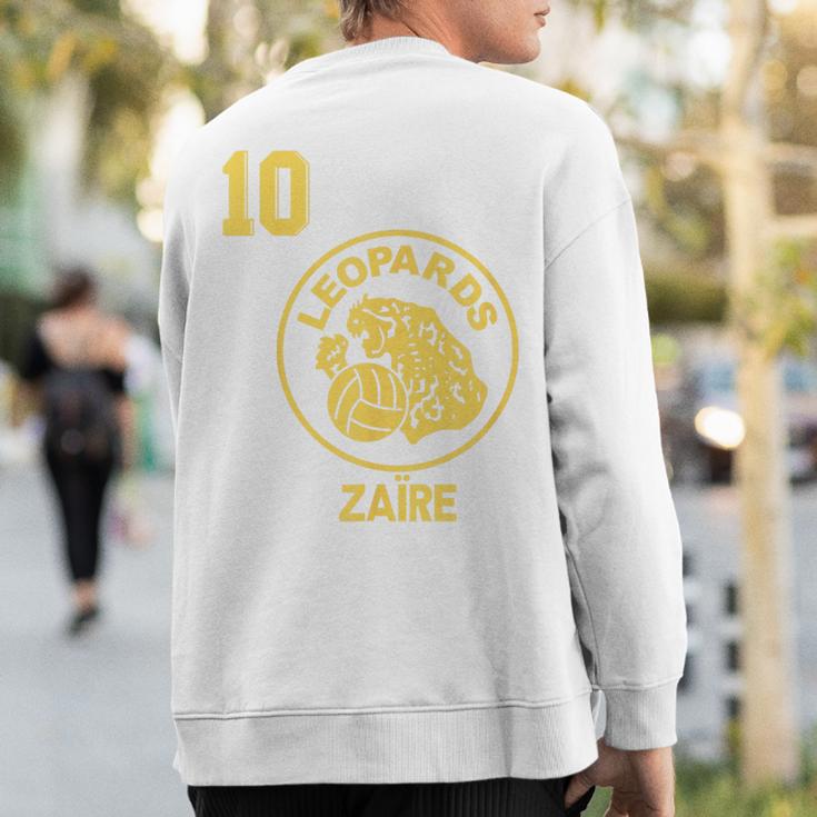 Retro Zaire Soccer Jersey 1974 Football Africa 10 Sweatshirt Back Print